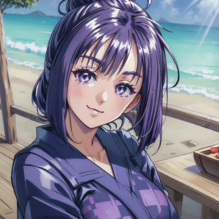 ((masterpiece)),((Ayako Katagiri)),((Katagiri Ayako)),((Mischievous Smile)),Anatomically perfect fingers,(((yukata))),(((Festivals))),(((A moment of summer)))
