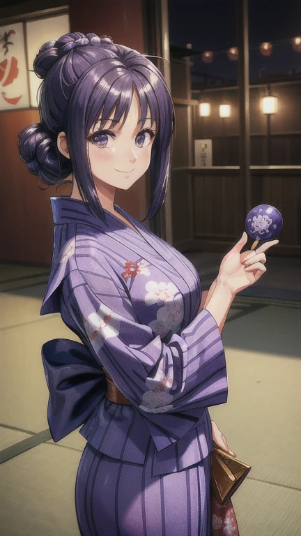 ((masterpiece)),((Ayako Katagiri)),((Katagiri Ayako)),((Mischievous Smile)),Anatomically perfect fingers,(((yukata))),(((Festivals))),(((Festivals)))