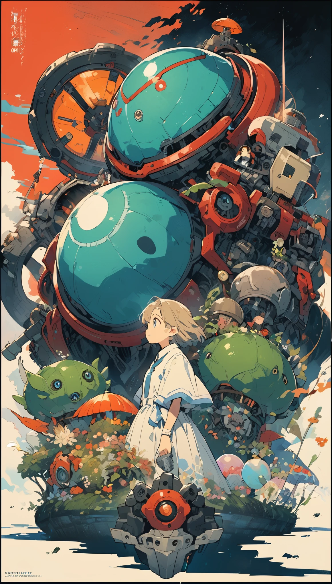 Ghibli, Mechanical life forms