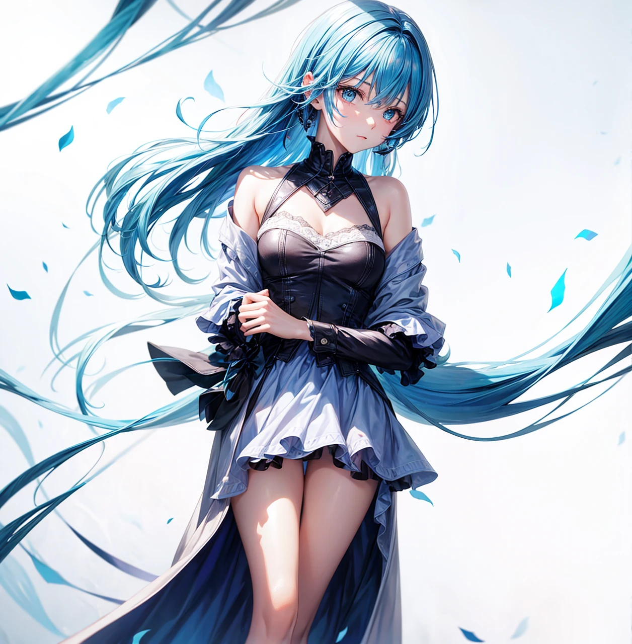 Blue hair 