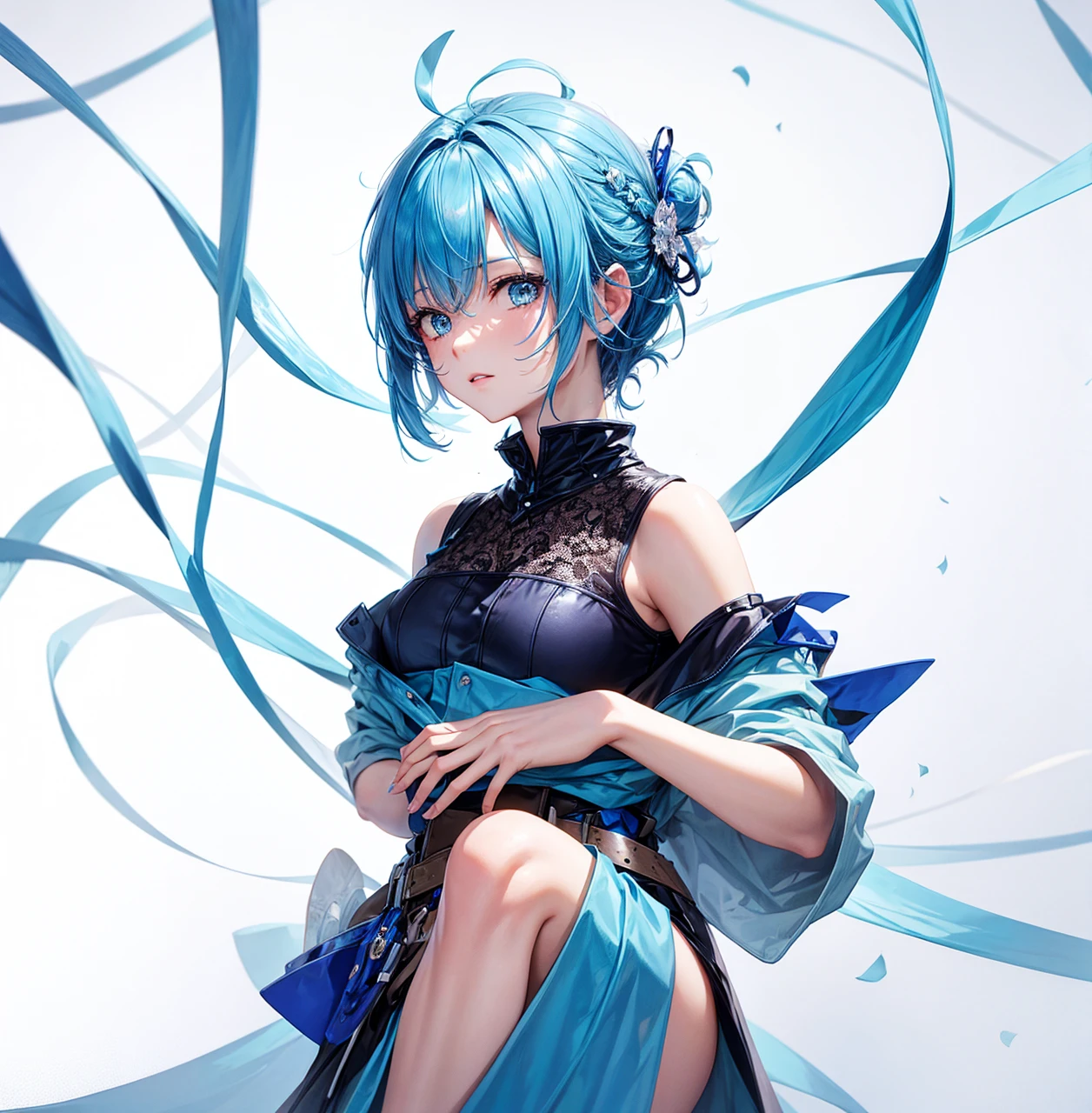Blue hair