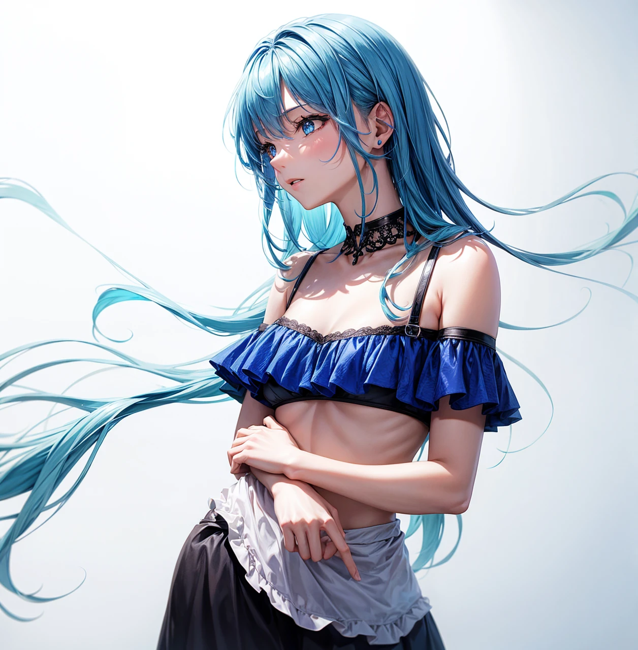 Blue hair