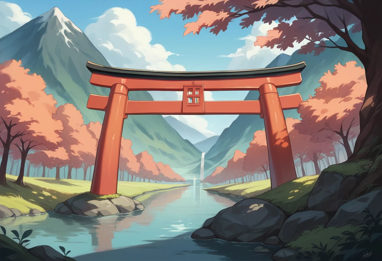 Alfaed view of mountains with bridge and lake, Torii Kiyomasu's painting, Shutterstock, Ukiyo-e, Japanese Nature, Japanese Landscape, lush Japanese Landscape, Beautiful nature in the background, Landscape Wallpaper, Beautiful iPhone Wallpapers, Nature Wallpaper, Beautiful Wallpapers, Awesome Wallpapers, Very beautiful photos, Very beautiful scenery, Amazingly colorful landscapes