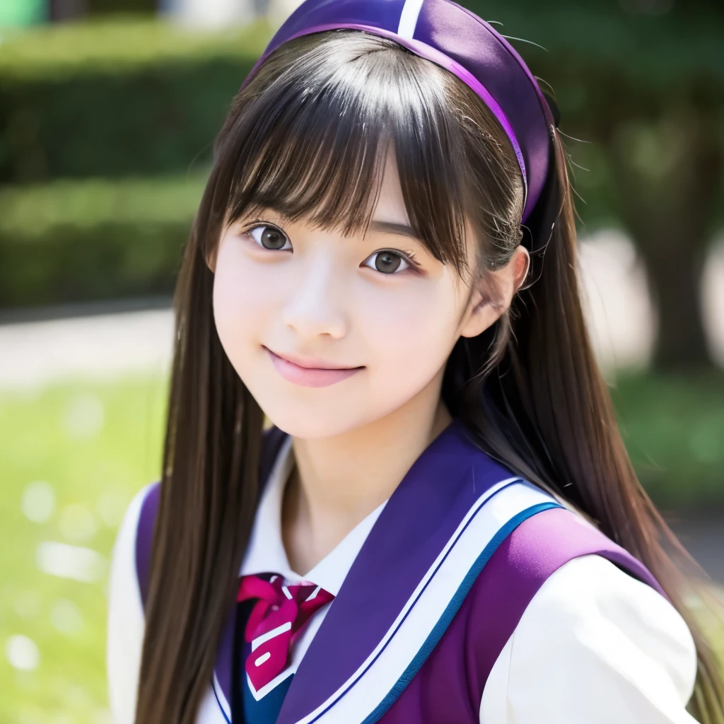 A cute junior high school student who looks like she could be in Nogizaka46