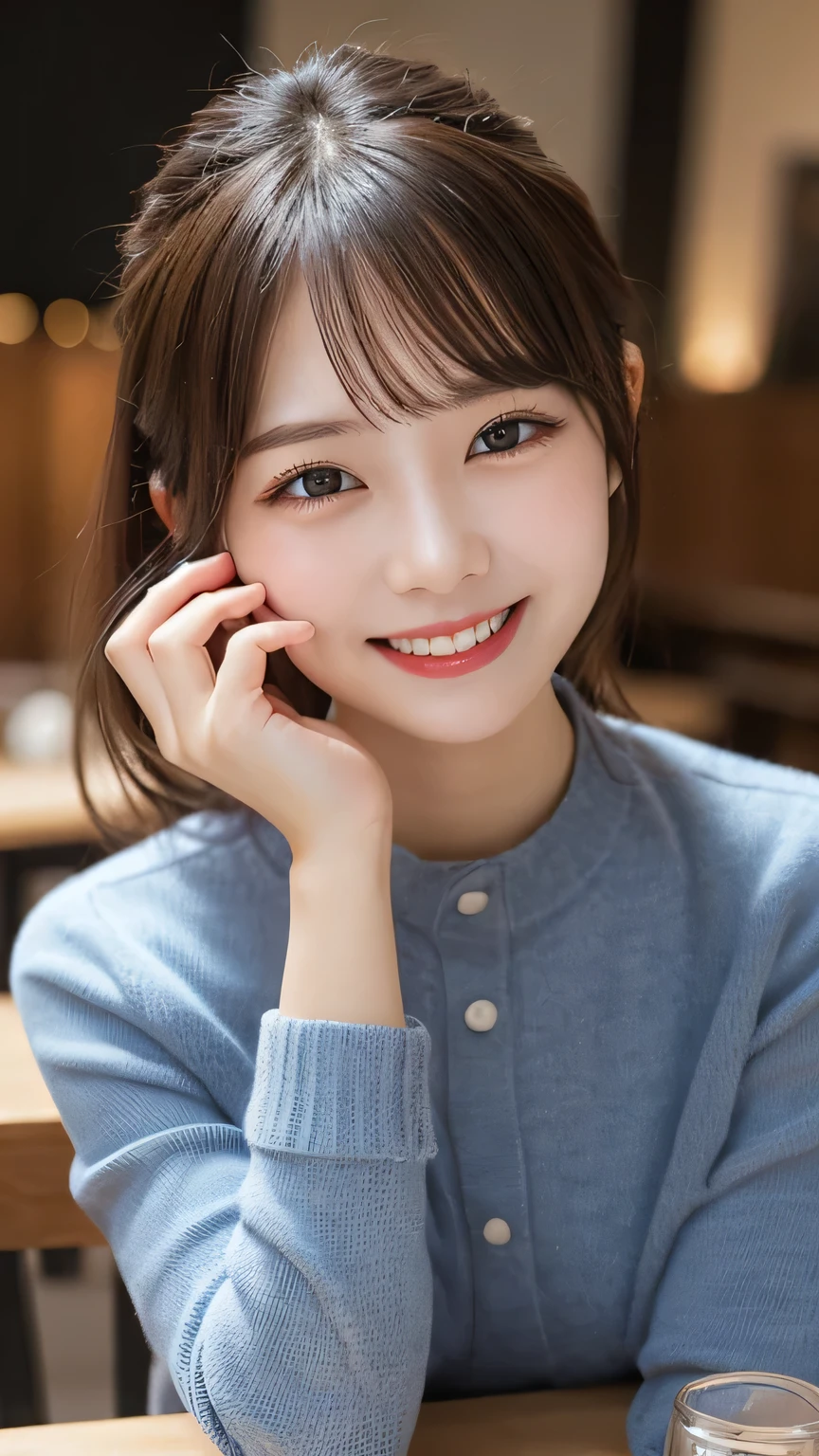 Tabletop, Highest quality, figure, Very detailed, In detail, High resolution, Beautiful girl、Laughter