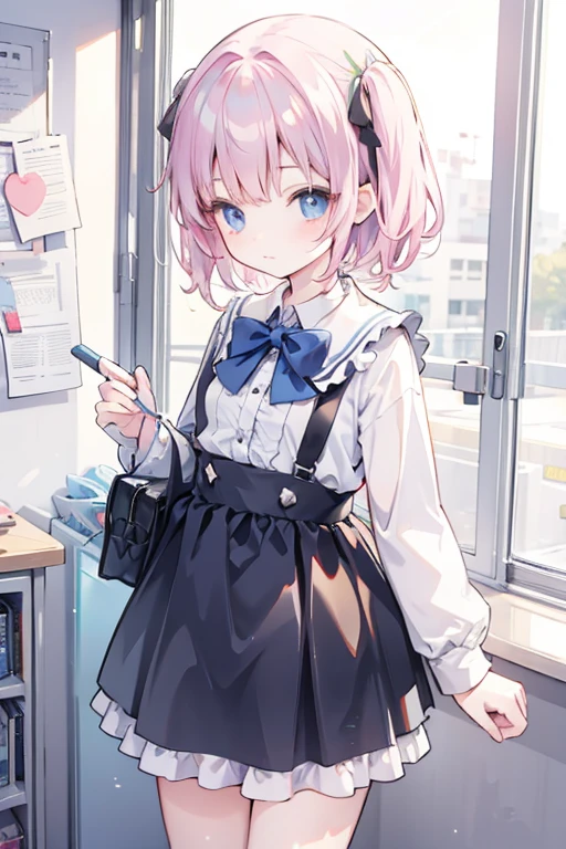 A short 4-year-old lolita kindergartener