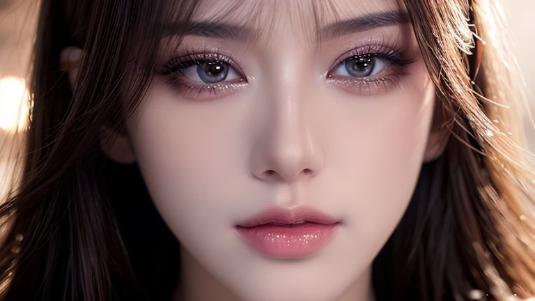 (ultra detailed, absolutely resolution, best quality:1.3), a portrait of a beautiful woman's lips only, beautiful and lustrous lips, gloss, half-open, sigh, foggy filter effects, glitter effects, 2.5D, delicate and dynamic, artistic photography, hyper realistic, graphic CG digital art