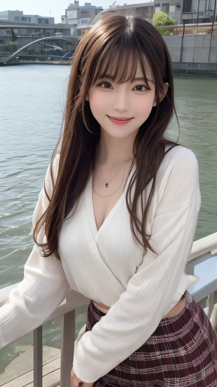 Best image quality (8k, High resolution, masterpiece: 1.2), Very detailed, Random Hairstyles, 26-year-old woman,
Extraordinary beautiful girl、Cute and beautiful face details、(Dealing with the Children_v1:0.008)、
score_9, score_8_upper, score_7_upper,
Traditional events of Japan、Bon Odori Situation: On the bridge where the festival takes place、Many people々Dancing Scenery。
clothing: Because it's on a bridge、There are many cool looking yukatas and jinbei。Wear geta or zori sandals。
Pause: With my hands on the railing of the bridge、Dancing while looking at the river。
Camera angle: From the side of the bridge、Dancer々A composition that captures the flow of the river together。
,Active stop temporarily ,
On her side、The thunder danced。
Focus on the upper waist
, Random cute poses ,Big eyes ,Puffy eyes , Heart pupil, blush , Big shy smile , salute
