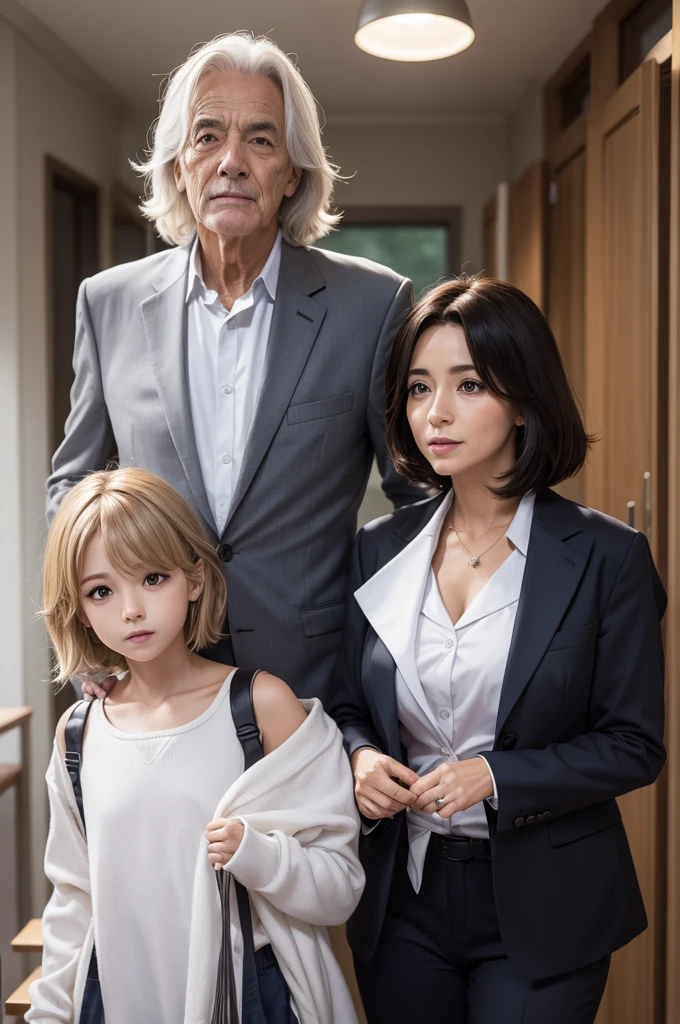 older, Suit, アニメ, cabelos loiros e longos
