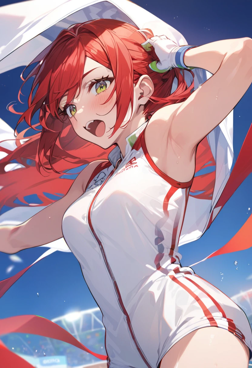 red hair olympic women