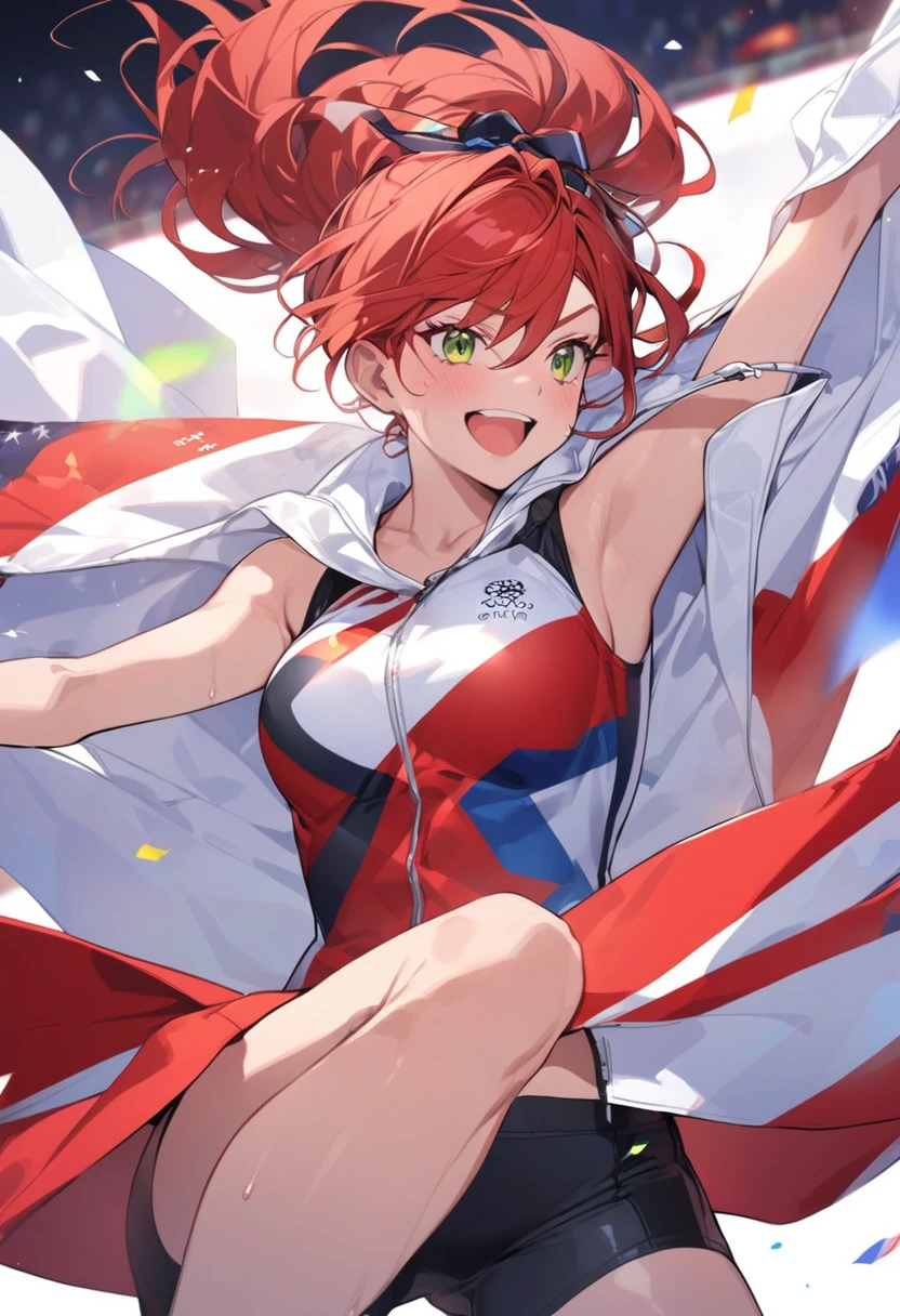red hair olympic women