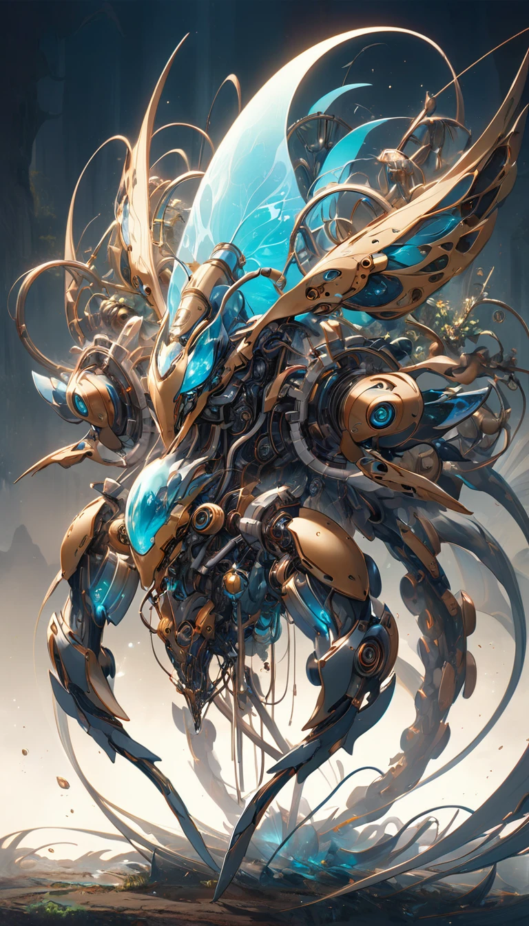 An aesthetic fusion of living organisms and machines, Combining the definitions of life and machines, Mechanical Creatures, Biological Machines, Creating aesthetic objects with a purpose, Formation of a unique form, It had a sense of life., A sense of dynamism hidden in silence and stillness, 
