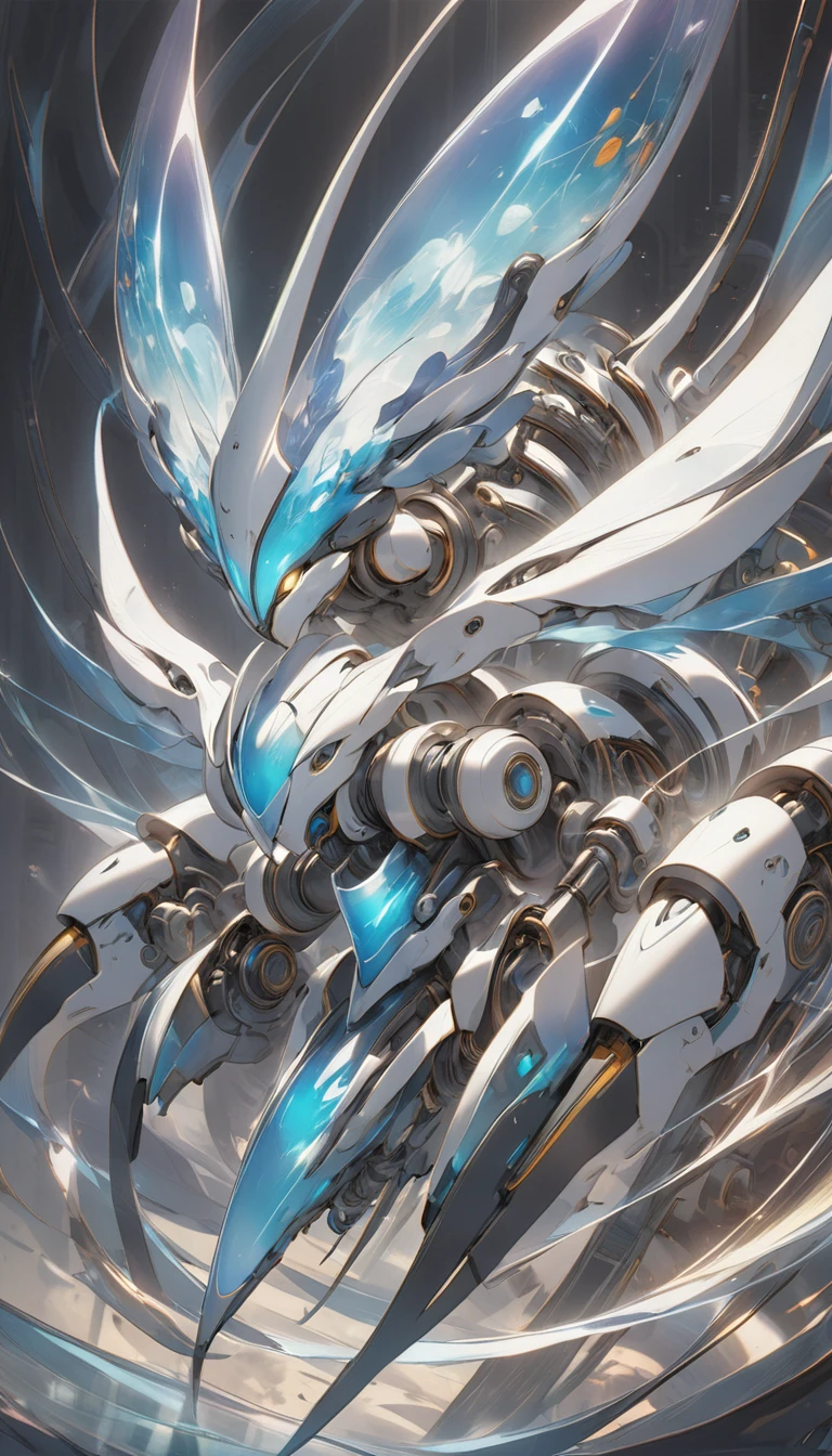 An aesthetic fusion of living organisms and machines, Combining the definitions of life and machines, Mechanical Creatures, Biological Machines, Creating aesthetic objects with a purpose, Formation of a unique form, It had a sense of life., A sense of dynamism hidden in silence and stillness, ARW, NRART,