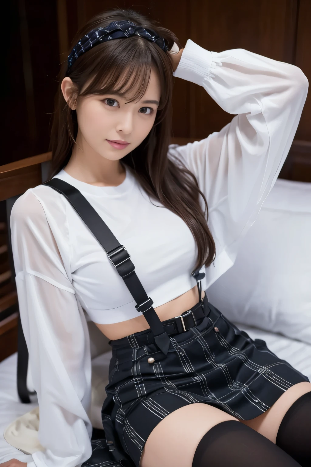 1 female, , high quality, masterpiece, Ultra-high resolution, , Cinema Lighting, , , 1 female, , high quality, masterpiece, Ultra-high resolution, , Cinema Lighting, , , And the suspenders with the cranes flying Moderate breasts Large Breasts Small face Lying in bed Looking up Sweat Thin belt summer 脇Sweat Black Hole Gloves suit garterベルト Leg Links Belt on pants holster Hands behind your back Anxious expression Looking up Anxious face Knee-high Knee socks Knee-highソックス garterベルト garter ふとももにgarterベルト Checkered mini skirt Headband ribbon Panty shot スカートの隙間 Armament レッグholster holster Hands behind your back Anxious expression Looking up Anxious face 足を横に開く Armament レッグholster holster See-through clothing heavy rain Getting wet in the rain