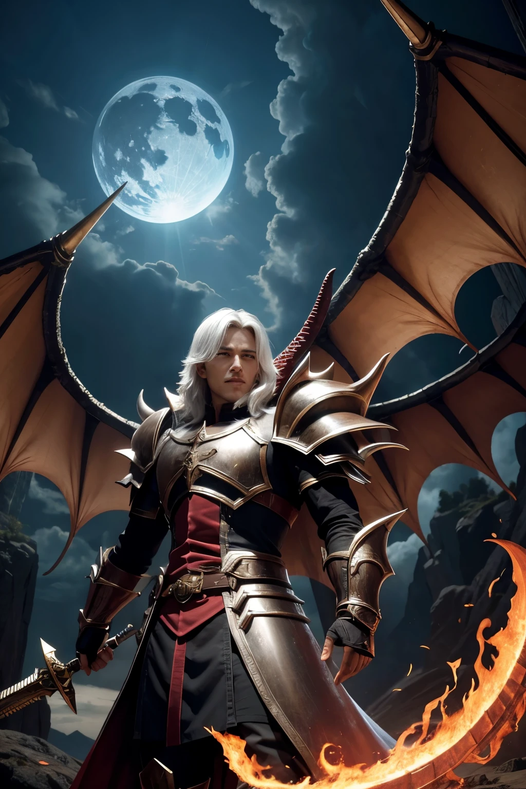 draconic monster slayer legendary brilliant man magic