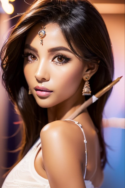 Create stunningly gorgeous and beautiful African goddess images, Long and beautiful eyelashes, black eyeliner,Percentage of fashion models、Supermodelのスタイル、Beauty Queen、 (Highly detailed beautiful face), (High quality and realistic texture: skin, hair), 1. woman, Supermodel, 23 years old, Perfect Anatomy:1.37, woman, (風に舞うhair), ((Ultra High Definition Ultra High Resolution:  Big Breasts、Cleavage、Saggy breasts、,  ((Ultra high-res Realistic eye, crisp and sharp, Absurd quality, Not blurry:1.3)), (([eye|eyehadows]:[brown|pink])), 対称的なeye, Thin lashes, Sharpen your eyebrows, ((Detailed pupil:1.4)), ((品質に対する鋭いeye:1.2)), (Long eyeliner), (pinkの口紅:0.8), (Detailed nose:1.2), Perfect composition, (tired, Sleepy and satisfied:0.0), (Beautiful Lips:1.33), (Great nose:1.2), (Large Breasts:1.21), super detailed nipples、Beautiful areola、Professional studio makeup, ,(( Natural African Hair)), Stunningly beautiful goddess face, God-like body, 極限までskinの見せること極限の露出ウェア、Show your crotch、Photographing the crotch、天然のBig Breasts, Sexy and seductive waist, Colored Crop Top, Apple Bottom Jeans, Sexy Rising G