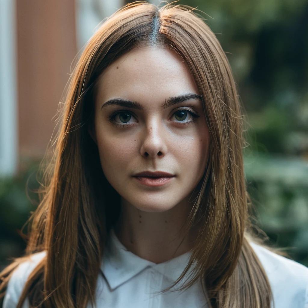 Super high res portrait skin texture photo of a woman with long straight hair,f /2.8, Canon, 85mm,cinematic, high quality, skin texture, looking at the camera,  