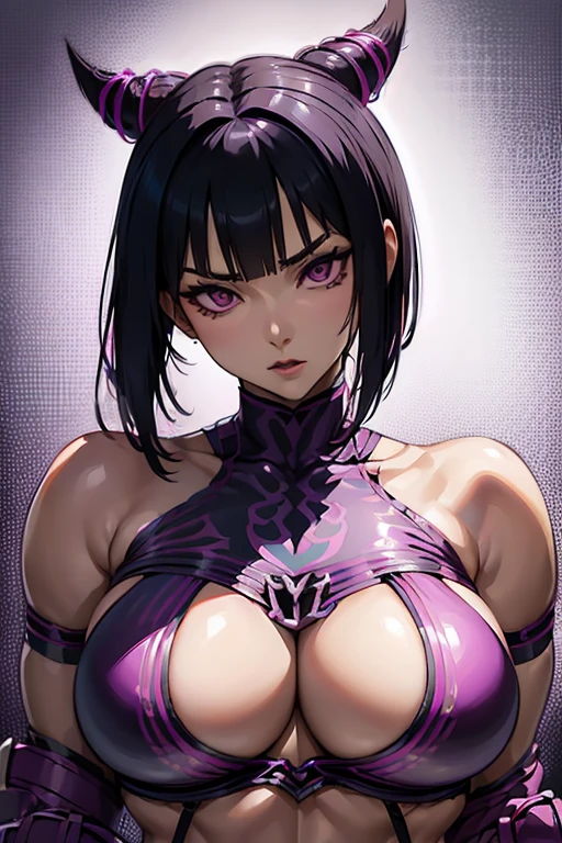knife Juri Han character from street fighter game, realistic 3D anime style, cute anime girl, beautiful digital art, realistic 3D anime, Realistic Hyper Anime, extremely detailed.best quality,ultra-detailed,detailed background,looking at viewer, detailed face.