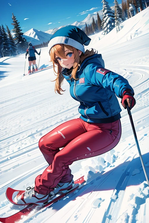 Skiing Women　meaty