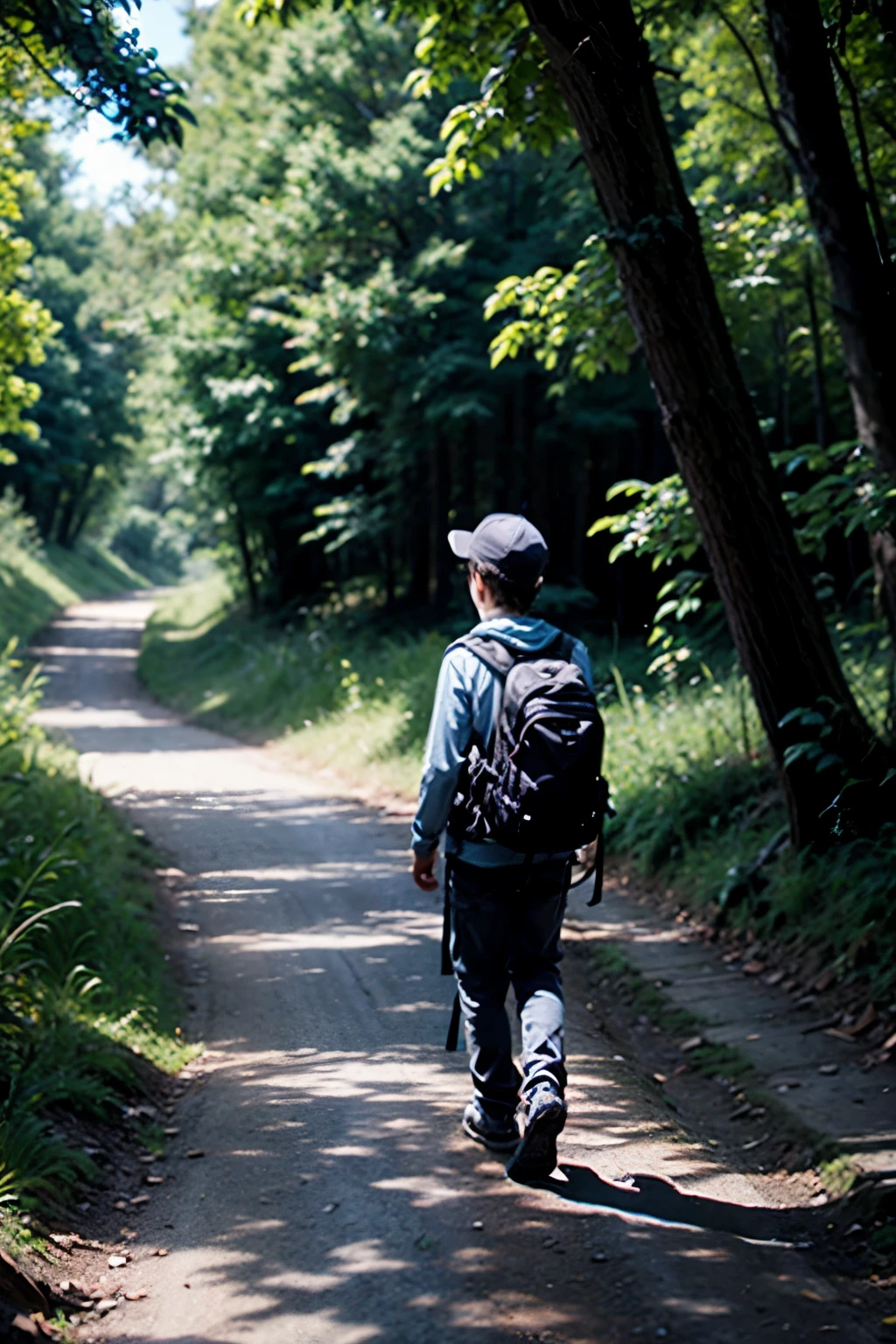 RAISE ADVENTURED FATHER AND SON ON A TRAIL