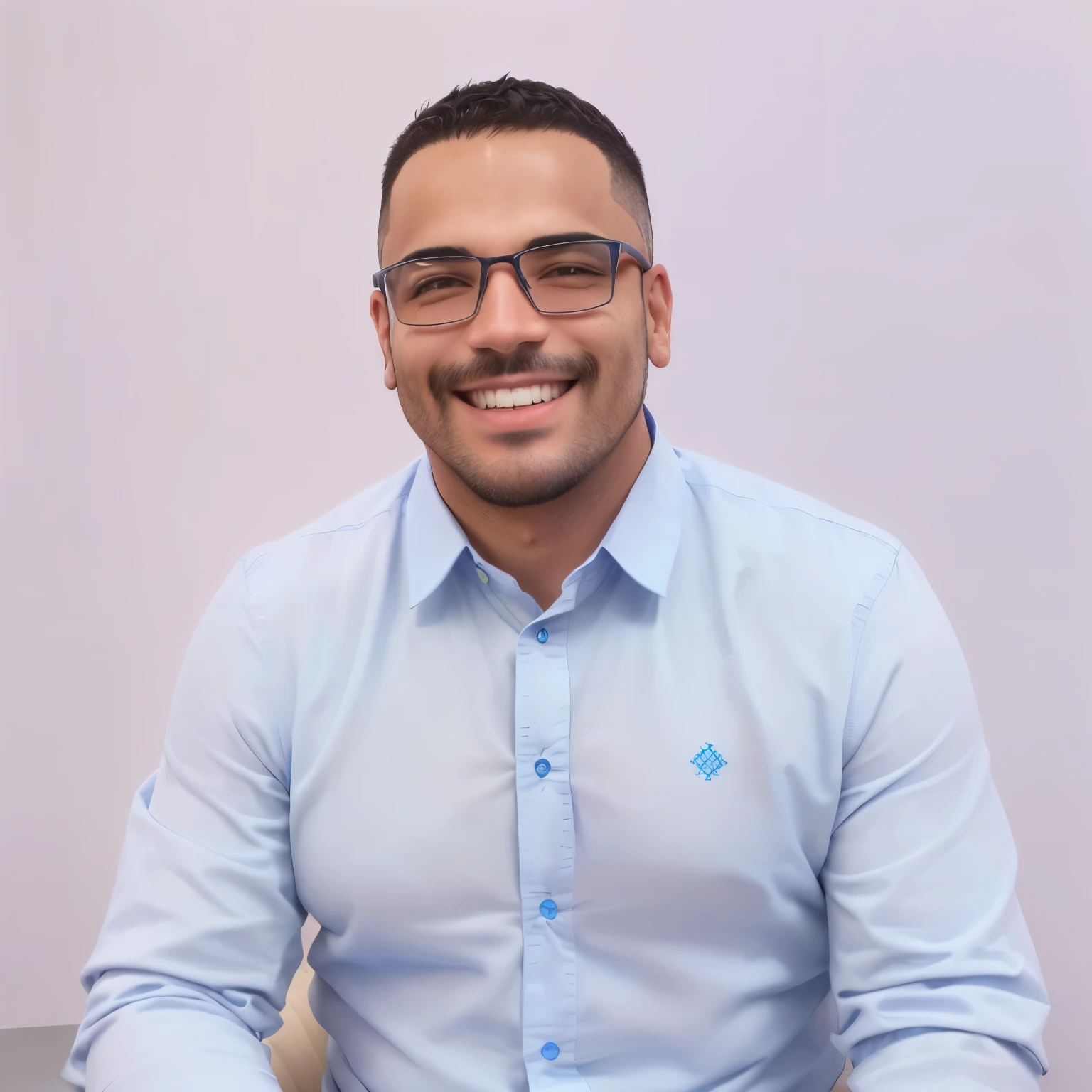 smiling man in a blue shirt sitting with a laptop, Mohammed Chahin, david rios ferreira, icaro carvalho, André Rios, caio santos, danilo torres, vitor maristane, Jose Moncada, henrique alvim corrêa, carlos ortega elizalde, amr elshamy, emad mostaque, joel torres