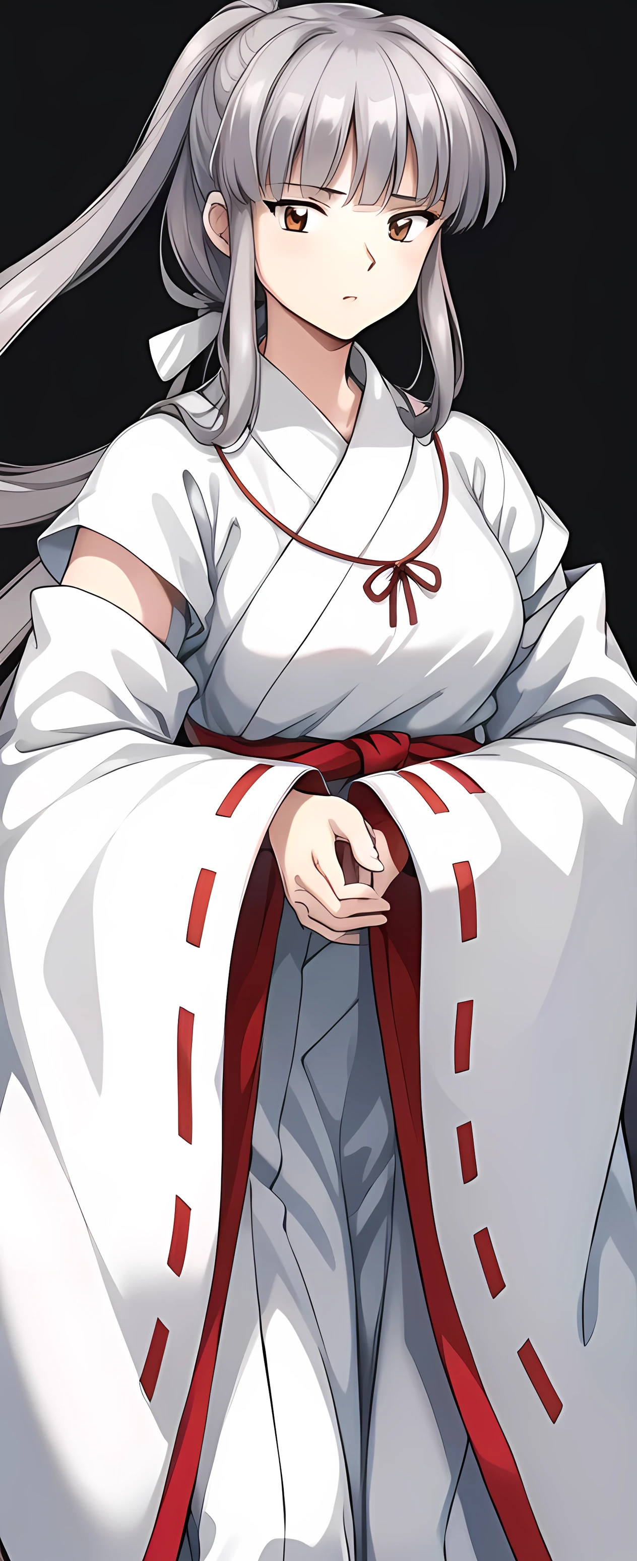 simple white background,
white kimono,white japanese clothes,wide sleeves,
(red_In addition:1.1),(red_Skirt:1.1),
hits, blunt hits, Brown eyes, by the wide,black fur,
1 girl, 20 years,young woman,beautiful Finger,beautiful long legs,beautiful body,
beautiful Nose,beautiful character design, Perfect eyes, perfect face,expressive eyes,perfect balance,
looking at the viewer,(Focus on her face),Closed mouth, (innocent_big_eyes:1.0),(light_smile:0.3),
official art,Extremely detailed CG unity 8k wallpaper, perfect lighting,showy, bright_Forehead_face_lighting,White skin,
(masterpiece:1.0),(better_quality:1.0), ultra high resolution,4k,ultra detailed,
Photography, 8k, HdR, High resolution, absurdities:1.2, Kodak photo 400, film grain, blurred background, bokeh:1.2, Lens flare, (Vibrant_Color:1.2),Photography profesional,
(beautiful,big_old:1.4), (beautiful_face:1.5),(narrow_waist),