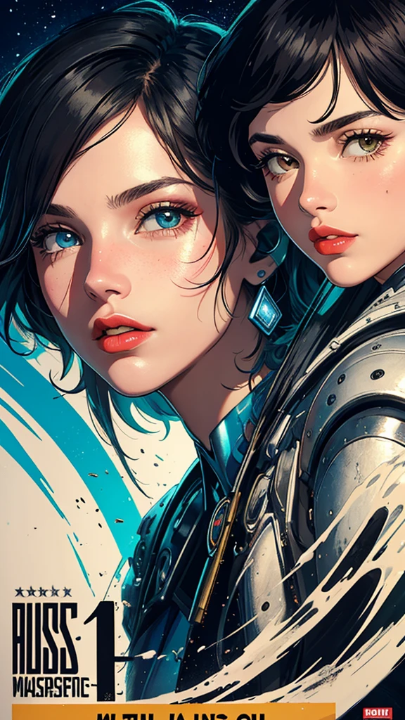 (((masterpiece, highest quality))),(((solo:1.2))),(((1girl:1.2))),32k wallpaper, very detailed, vintage science fiction,(((((retro vintage movie poster))))), (bauhaus),(((abstract))),(mid century modern),(((((portfolio))))),(((((Close-up))))),(((((bust up))))),((((more various angle)))),(((highlight))),Vast landscape,((((heterochromia)))),(((complete detailed face))),(((cigarette))),(((most complecated machine))),Colorful color scheme,Cleavage,70s,80s