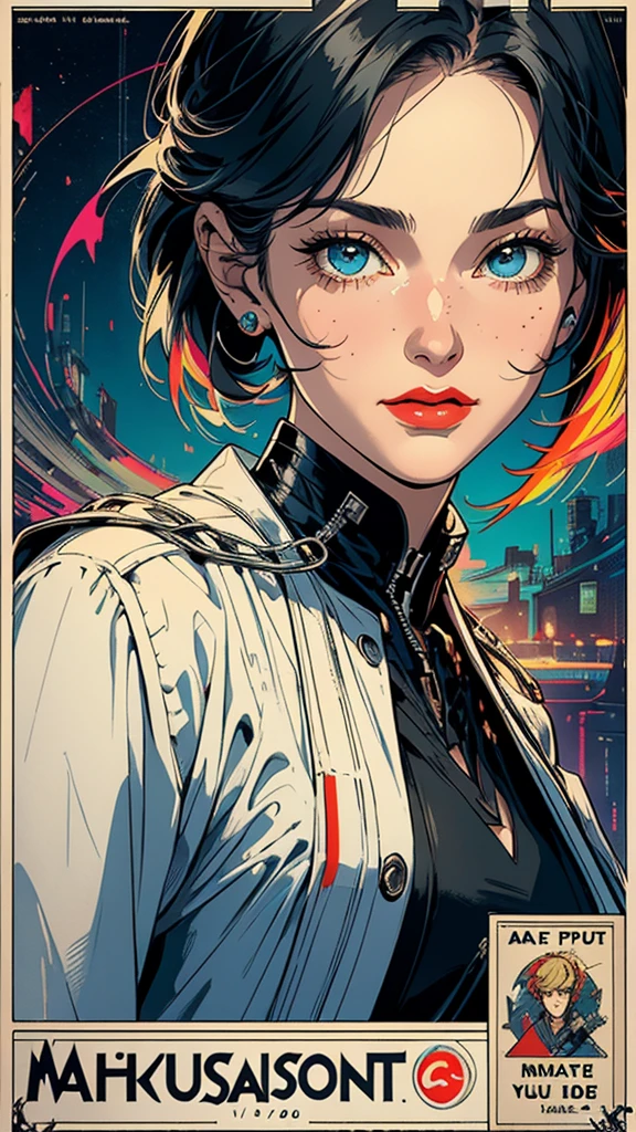 (((masterpiece, highest quality))),(((solo:1.2))),(((1girl:1.2))),32k wallpaper, very detailed, vintage science fiction,(((((retro vintage movie poster))))), (bauhaus),(((abstract))),(mid century modern),(((((portfolio))))),(((((Close-up))))),(((((bust up))))),((((more various angle)))),(((highlight))),Vast landscape,((((heterochromia)))),(((complete detailed face))),(((grim reaper))),(((most complecated machine))),Colorful color scheme,Cleavage,70s,80s