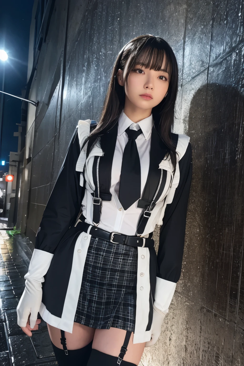 1 female, , high quality, masterpiece, Ultra-high resolution, , Cinema Lighting, , , 1 female, , high quality, masterpiece, Ultra-high resolution, , Cinema Lighting, , , And the suspenders with the cranes flying Moderate Large Breasts Small face holster Lying in bed Looking up Sweat Thin belt summer 脇Sweat Black Hole Gloves suit garterベルト Leg Links Belt on pants holster Hands behind your back Anxious expression Looking up Anxious face Knee-high Knee socks Knee-highソックス garterベルト garter ふとももにgarterベルト Checkered mini skirt Necktie Headband ribbon Panty shot スカーArmament Handgun handcuffs Cable ties レッグholster holster Hands behind your back Anxious expression Looking up Anxious face 足を横に開く Armament Cable ties レッグholster holster See-through clothing heavy rain Getting wet in the rain