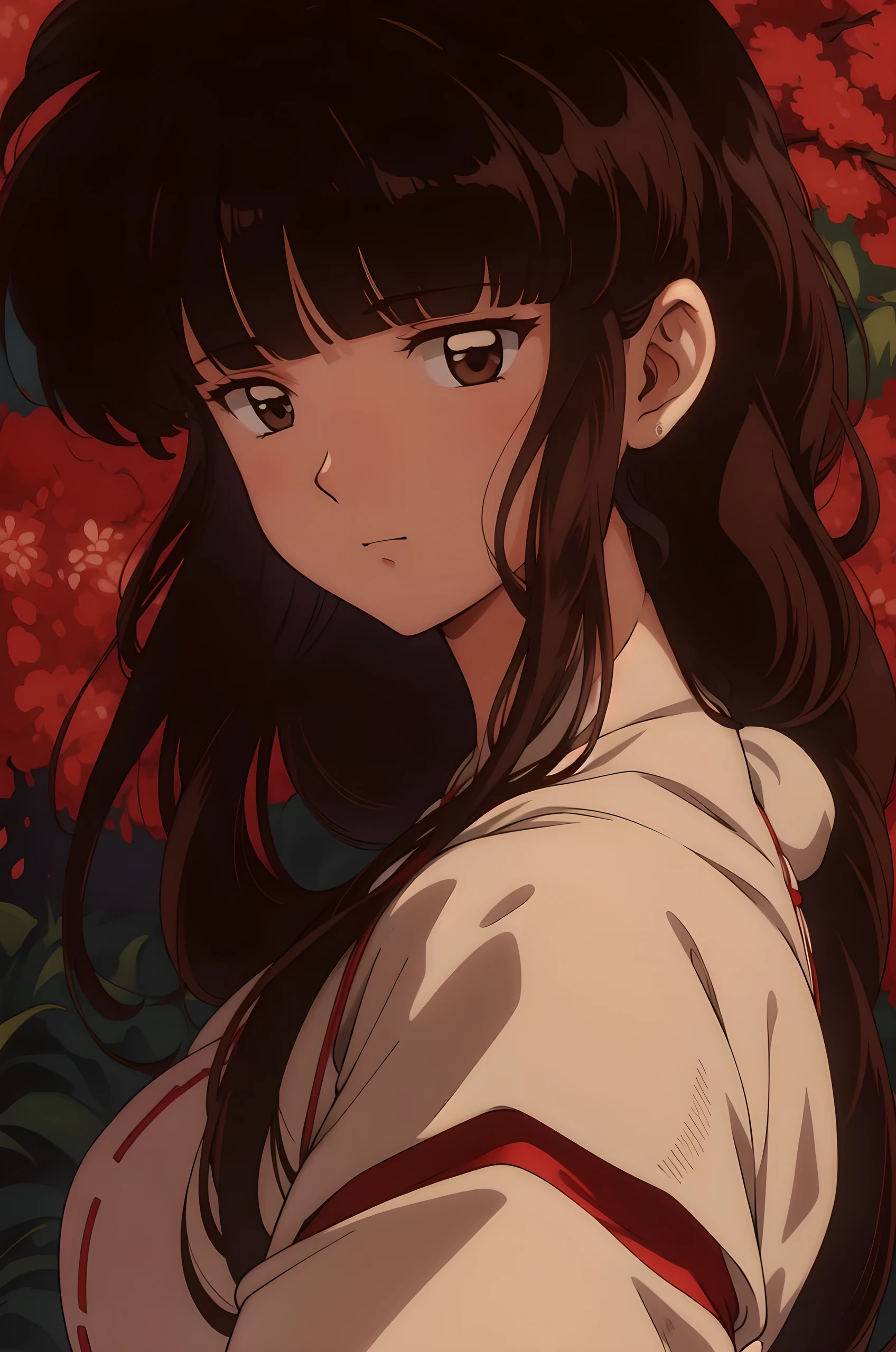 simple white background,
white kimono,white japanese clothes,wide sleeves,
(red_In addition:1.1),(red_Skirt:1.1),
hits, blunt hits, Brown eyes, by the wide,black fur,
1 girl, 20 years,young woman,beautiful Finger,beautiful long legs,beautiful body,
beautiful Nose,beautiful character design, Perfect eyes, perfect face,expressive eyes,perfect balance,
looking at the viewer,(Focus on her face),Closed mouth, (innocent_big_eyes:1.0),(light_smile:0.3),
official art,Extremely detailed CG unity 8k wallpaper, perfect lighting,showy, bright_Forehead_face_lighting,White skin,
(masterpiece:1.0),(better_quality:1.0), ultra high resolution,4k,ultra detailed,
Photography, 8k, HdR, High resolution, absurdities:1.2, Kodak photo 400, film grain, blurred background, bokeh:1.2, Lens flare, (Vibrant_Color:1.2),Photography profesional,
(beautiful,big_old:1.4), (beautiful_face:1.5),(narrow_waist),