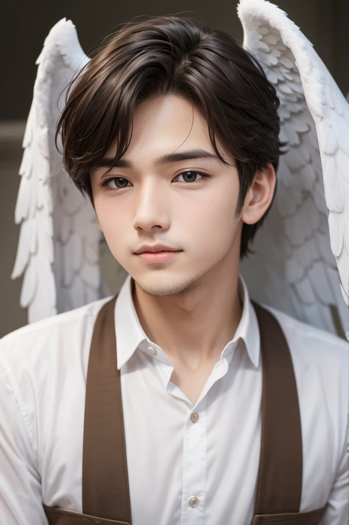 Cute male with angelic face 
