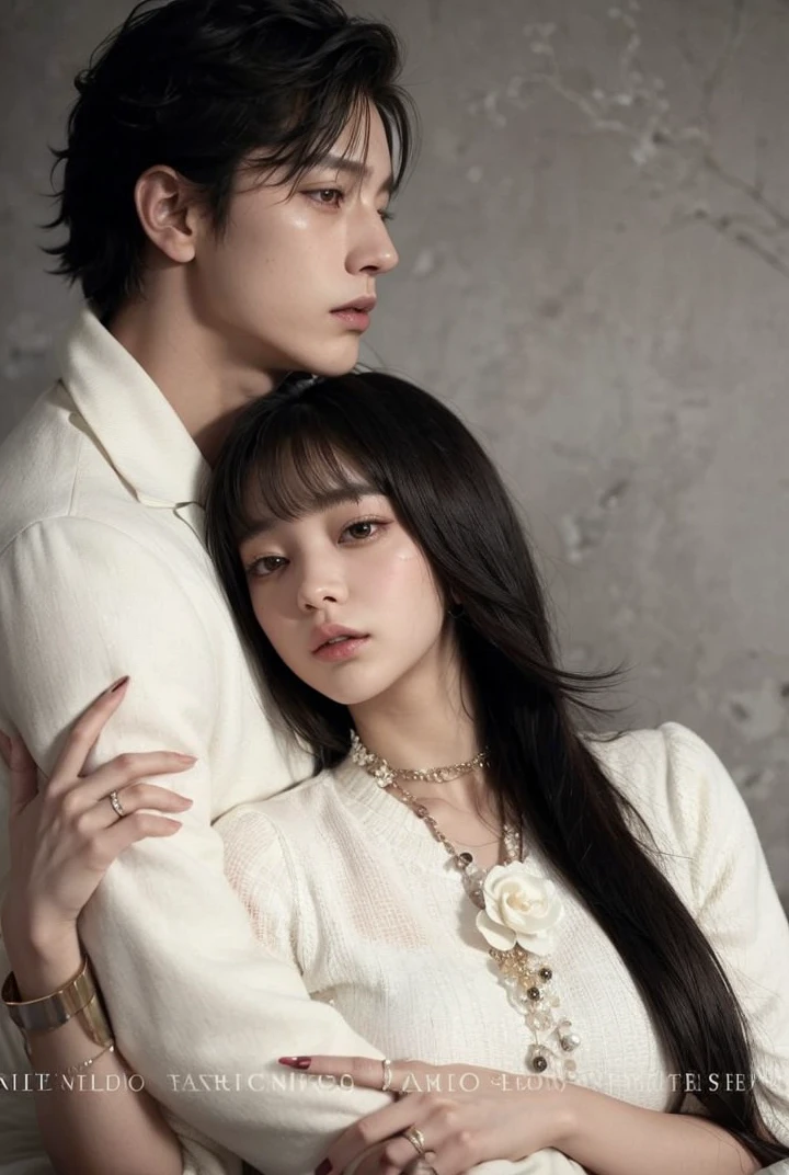 Pareja linda, jennie female and jungkook male. 