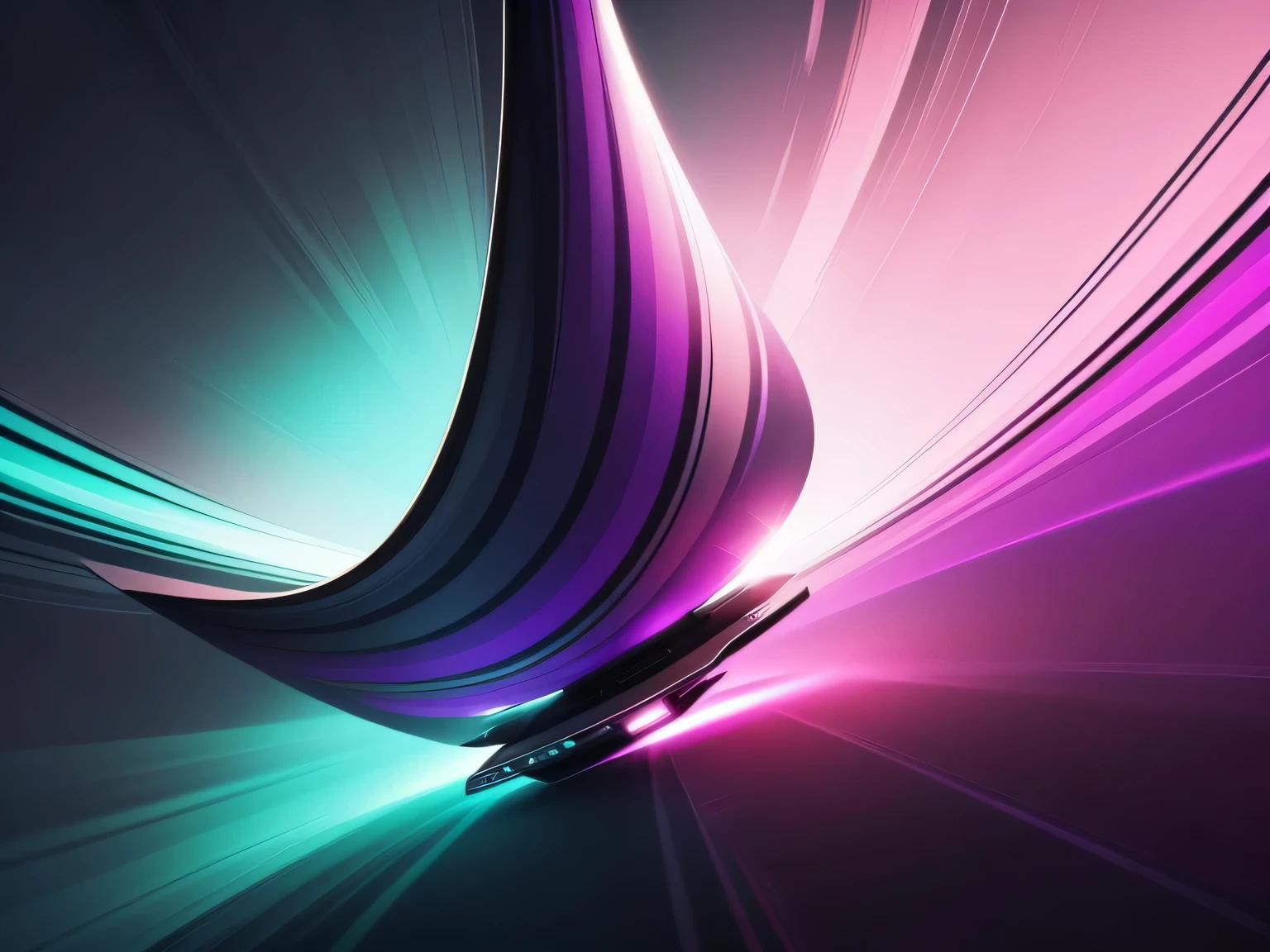 a gradient abstract background, wallpaper style, purple, green, blue, white, grey, dynamic lighting, high quality, 8k, film grain, digital art, cinematic mood, vibrant colors, smooth blending, elegant design, captivating visuals, stunning gradients, mesmerizing patterns, refined aesthetic, modern and contemporary