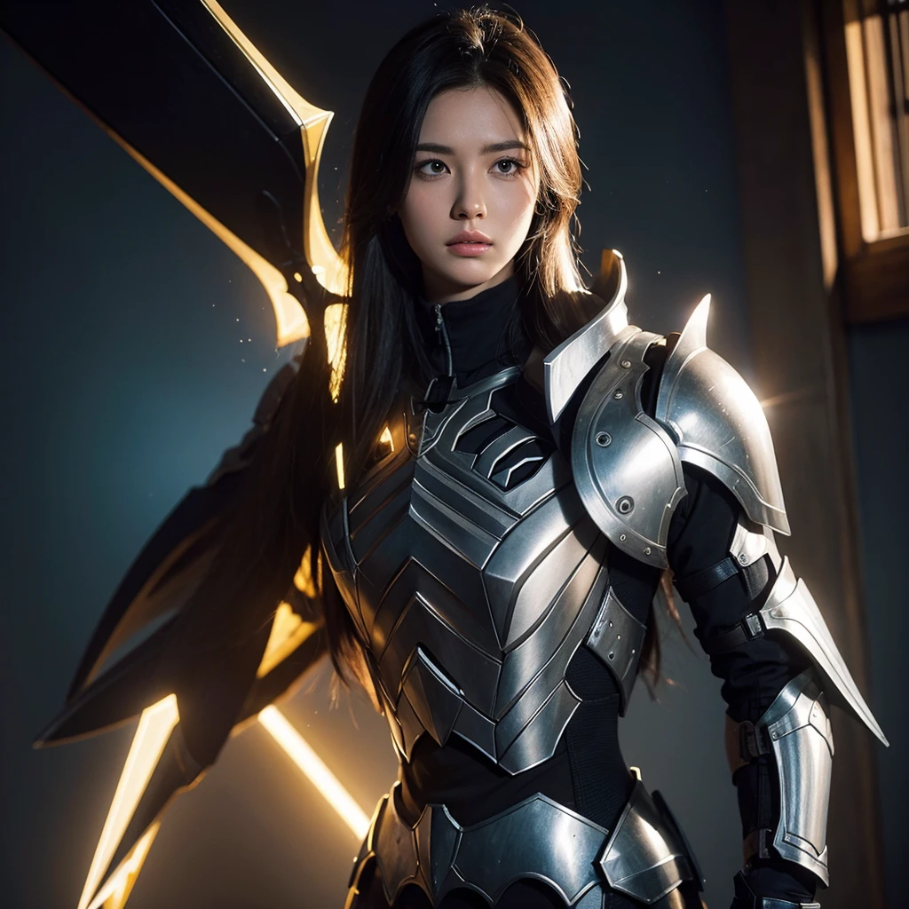 paladin, steadfast look