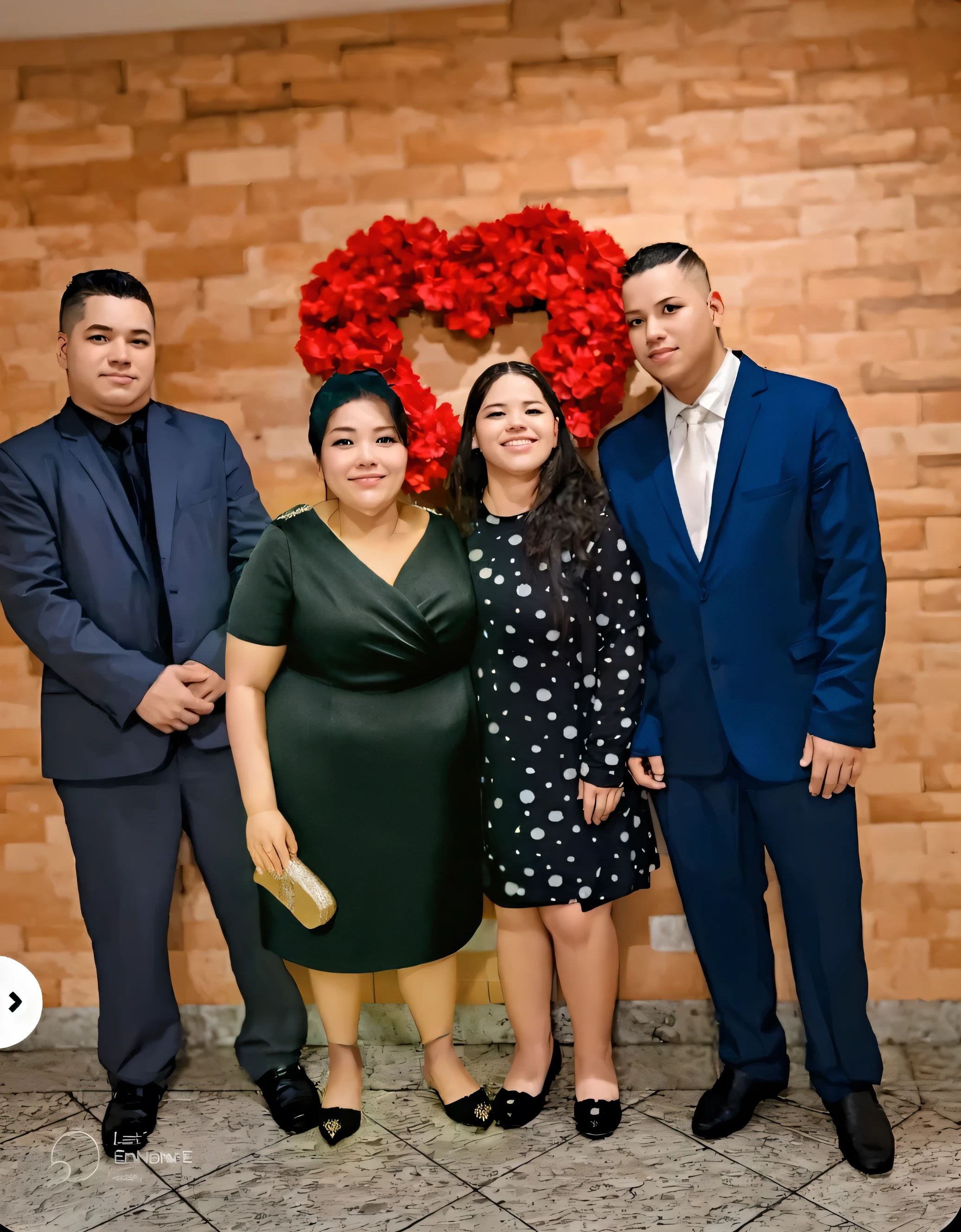Dark thin fabric dress for very obese wedding guest, black shoes 