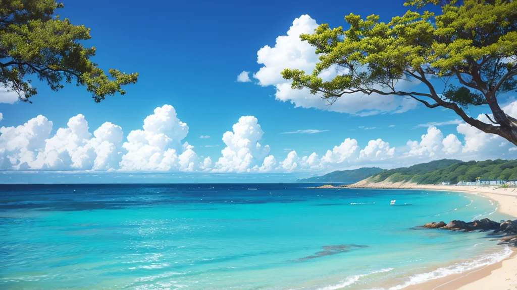 Clear sky and sea