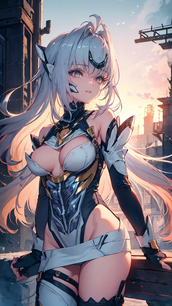 (whole body),Explain the whole,Browsing Caution,最high quality,High resolution, Very detailed,Game CG,Dutch Angle,Detailed and beautiful eyes,beautiful girl,Chest Focus,(Captivating smile), (Spread your legs), (Lift your legs), leotard,armor, Armor dress, Black dress, Black gloves, Blue Armor, Blue dress, breastplate, dress, drop down, gloves, (mask), Shoulder rest, Short dress, shoulder armor,Thigh-high boots,((Very detailed background)), (((Cowboy Shot,Dynamic Angle))),1 girl,,(Shiny skin:1.3),(Beautifully rich skin),(Thinning hair), masterpiece, high quality, High resolution, Confused,(beautifully、aesthetic:1.2), Beautiful Hands, (4K), 8k, Perfect balance,(Highly detailed CG Unity 8k wallpaper), Perfect hands, Embarrassing, blush, Light_vestige,Intricate details,Written boundary depth, extremely delicate and 美しい,Professional photography, bokeh, High resolution, Sharp details, 最high quality, Thick thighs,Beautiful Eyes, Beautiful background, Outdoor,