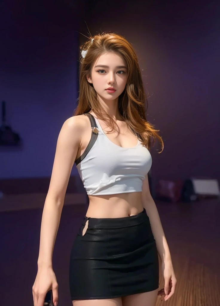 ((BEST quality, 8k, Masterpiece:1.3)), up per body,, Sharp focus:1.2, Beautiful Woman with perfect figure, higly detailed facial and skin teksture, Detail eyes, double eyelids,interior view,