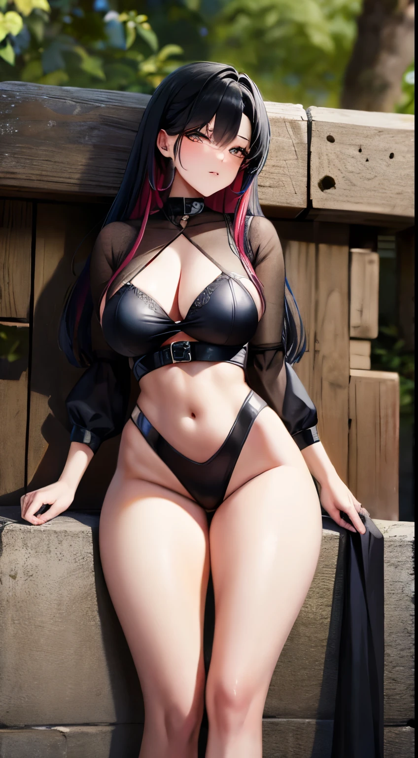 K, ,8k, A high resolution, best qualityer, perfect colors, perfect shadows, perfect lighting, an ogre woman, com pele verde, with clothes covering the entire body in a fantasy world style,  look, full viewer.