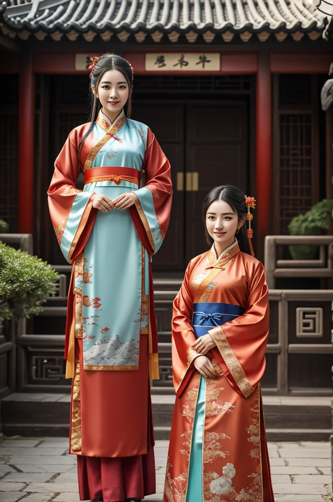 ancient chinese hanfu costume