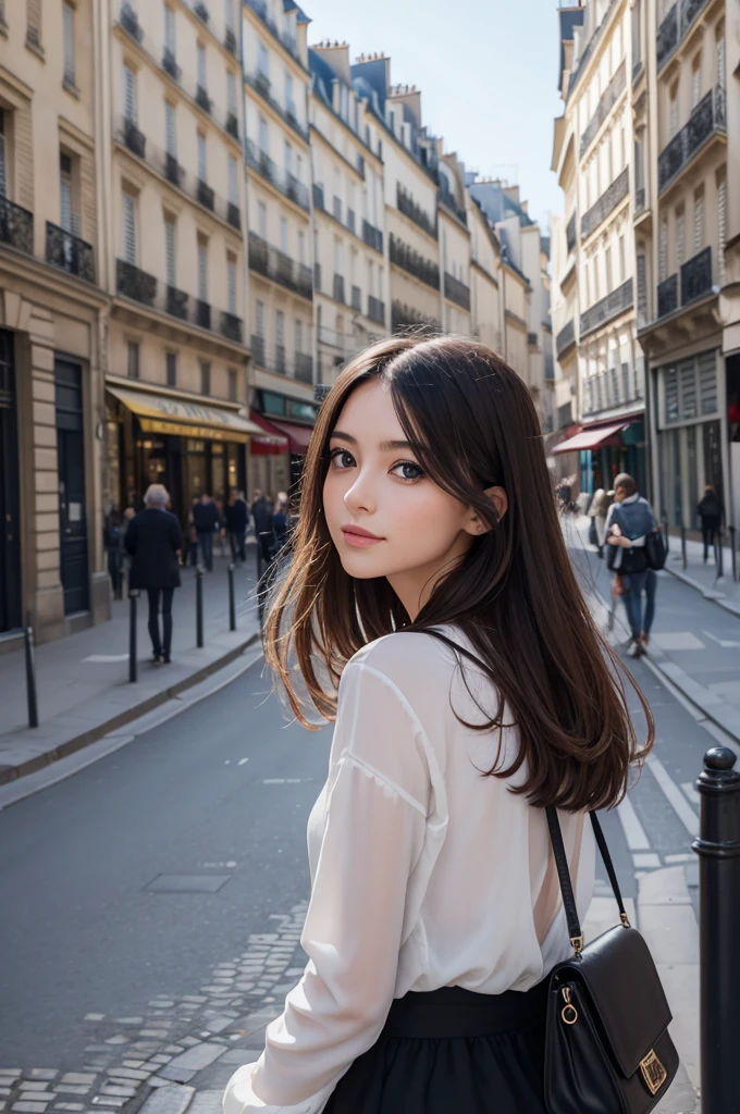 Create a beautiful photo in Paris