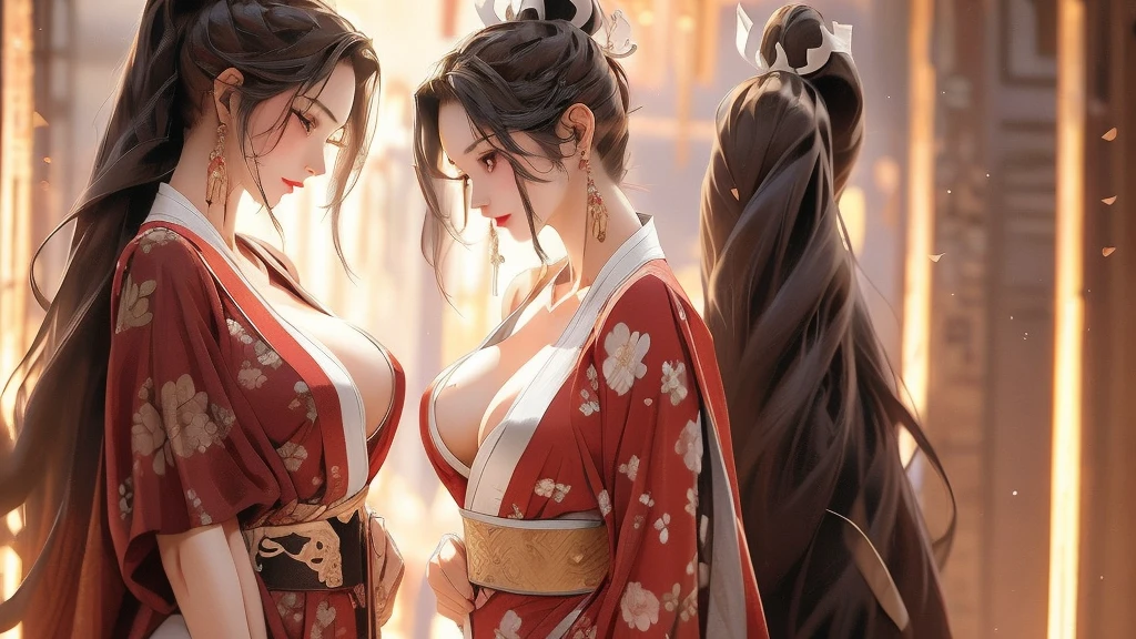 high quality,HD,16K,Sharp Line,1 Girl,fantasy, (Fire Spirits),Pretty Face, Large Breasts, Beautiful legs,In the mountains,Focus Girl,detailed Pretty Face,Detailed clothes,beautiful eyes,Cool,Sexy,Dynamic Angle,穿着华服的神明Strike a pose拍照, Ancient mysterious sexy goddess, Traditional beauty woman, Beautiful female warrior god of war , Beautiful sexy goddess, Gorgeous role-playing, high, Beautiful young girl, Beautiful woman, 华丽Beautiful woman, Complex clothing,Chinese Mystical Aesthetics, Beautiful Asian ancient mysterious girl, Extremely detailed shot of the goddess, Jaw-dropping sexy beauty, Big breasts deep neckline sexy belly button(butt), (bedroom), (Sexy Girls), masterpiece, best quality, Bangs, blush, Chest, clavicle, Eyebrows visible through hair, (Gradient red and gold hair), Jewelry, Long hair,Bright Eyes, ring, (solitary), illustration, fashionable, miss, Strike a pose, background, element, confident, Express, Accessories, majestic, striking, key point, Dynamic poses, ((plump)), (black))Woman in transparent dress,Viewer,(((Full breasts, Keeley University))),Slim waist,(Navel exposed,Bare waist), Long hair, extreme detailed details, 详细的fantasy艺术, Stunning character art, Beautiful and exquisite character art, Beautiful transparent dress, Very detailed, Large Breasts,Chest,Golden ratio figure,Beautiful figure,Ultra wide-angle shooting,Full body shot拍摄,Body close-up,Full body shot,Wearing a pleated tulle skirt,柔和动漫illustration, 柔和的深色background,Fujifilm XT3 Clear focus, f 5.6, High Detail, Clear focus,(Wearing openwork clothing),, (Natural light), (Tempting)translucent, Good velvet quality, Compared, Divine Light,, Silver hair, 天空background, Absolute Strength,Female Shinmei,穿着性感丝绸的Female Shinmei,,Large Breasts,Chest,Golden ratio figure,Beautiful figure,Ultra wide-angle shooting,Full body shot,Body close-up,Full body shot, Wearing a tulle dress, Model shooting style, Large Breasts,饱满Chest,Golden ratio figure,Beautiful figure,(Extremely detailed CG 8k wallpaper unit), The most beautiful artistic photos in the world, , 8K 超HD, ) on the beach,Sexy lazy posture,Sexy seductive expression,best quality,masterpiece,Ultra-high resolution,(Practical:1.4),original photo,Ultra-high resolution