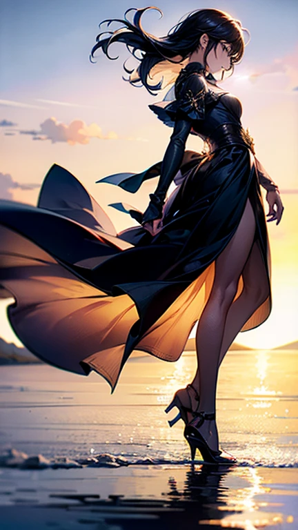 (One girl:1.3), alone,__Body parts__, Official Art, unity 8k wallpaper, Super detailed, beautiful and aesthetic, beautiful, masterpiece, 最high quality, born, masterpiece, Ultra HD Photos,, 最high quality, Ultra-high resolution, Realistic, sunlight, Full body portrait, stunningly beautiful,, Dynamic pose, Delicate face, bornきbornきとした目, (Side view), She&#39;s wearing a futuristic Iron Man mech, Red and Gold, Highly detailed abandoned warehouse background, Detailed face, Detailed, intricate and busy background, Messy, nice, Milky, Skin with attention to detail, Realistic skin detail, Visible pores, Sharp focus, Volumetric Fog, 8K Ultra HD, Digital single-lens reflex camera, high quality, Film Grain, Fair skin, Photorealism, Lomography, A sprawling metropolis in a dystopian future, View from below, translucent
