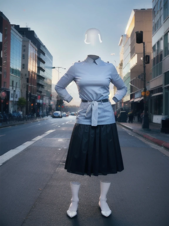 You can even see the feet, (Arch your back, Hands on hips), Be patient with peeing, mini skirt, (From below), uniform, (can not see, No humans, Headless, Faceless:1.5), Cute big tits, (8k, RAW Photos, Highest quality, masterpiece:1.2), (Realistic, photo-Realistic:1.37), Photon Mapping, Radio City, ((Hasselblad Photography)), Physically Based Rendering, whole body, socks
