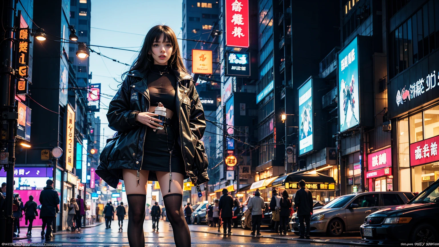 cyber girl in a black outfit standing in a city, Cyberpunk anime, Digital cyberpunk anime art, cyberpunk anime art, female cyberpunk anime girl, cyberpunk anime girl, cyberpunk anime art, cyberpunk anime girl mech, cyberpunk anime, digital cyberpunk - anime art, digital cyberpunk anime!!, cyberpunk oppai, best anime 4k konachan wallpaper