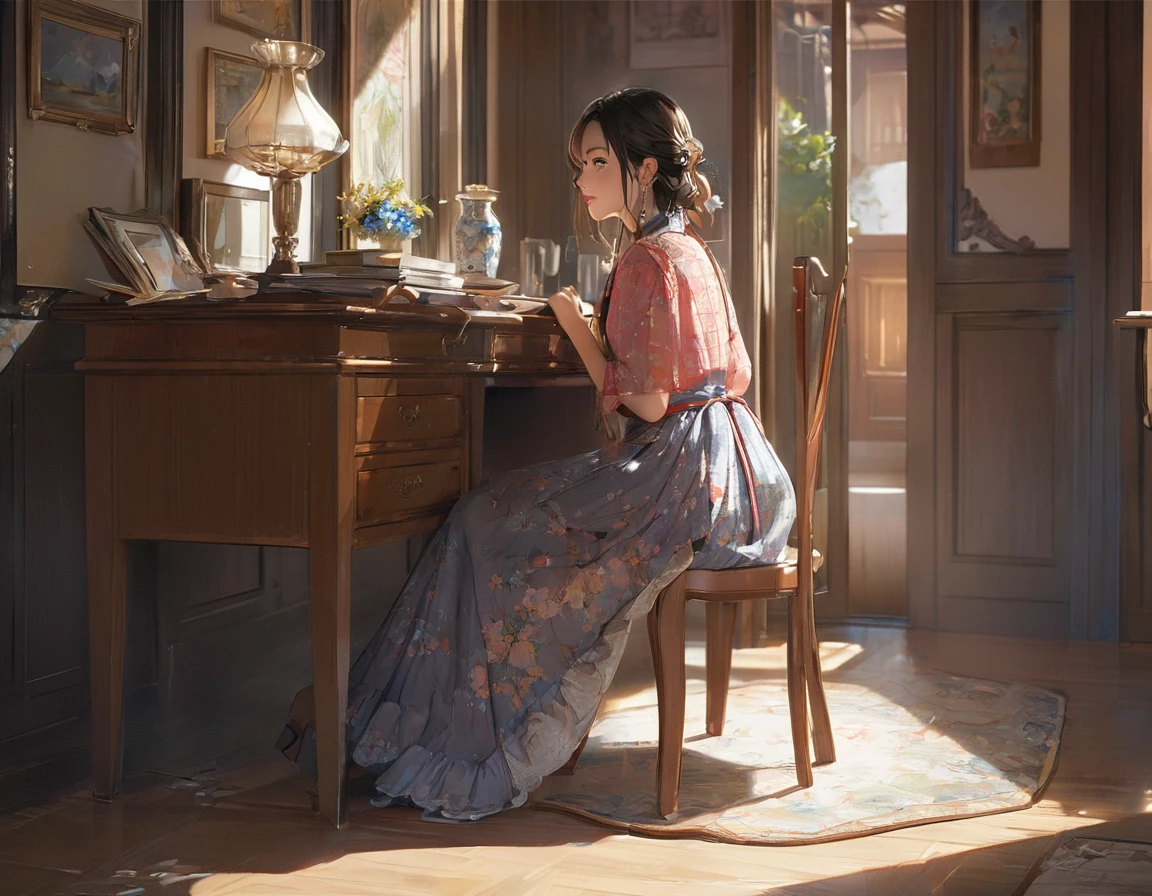 (masterpiece, Highest quality:1.2), One Girl, alone