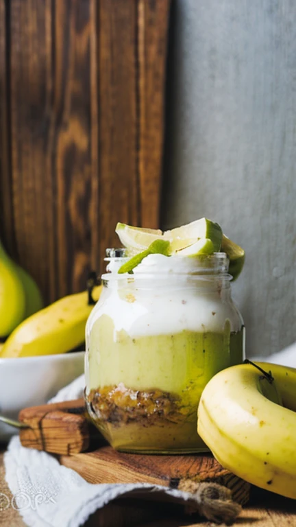 Bananas on the kitchen table