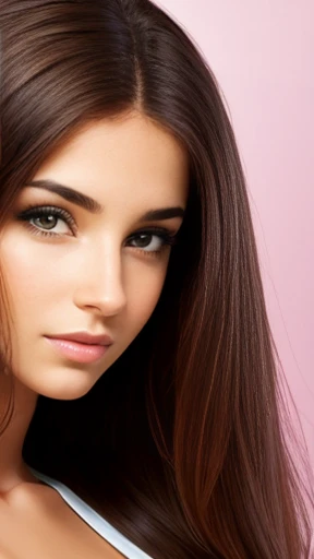 A young beautiful Hebrew woman focus on face