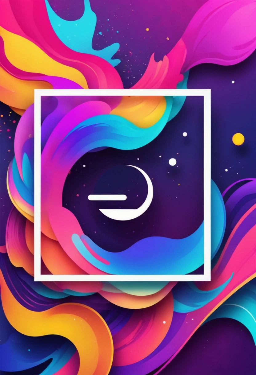 A vibrant banner for Instagram featuring a colorful abstract background with space for text overlay.