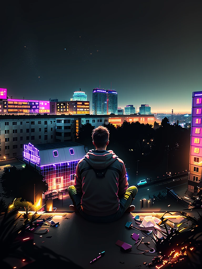 Neon city